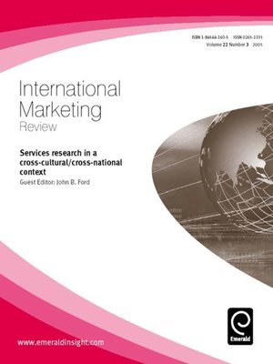cover image of International Marketing Review, Volume 22, Issue 3